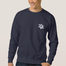 EJH Mannen Crewneck Sweatshirt in blauw
