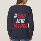#EJH Sweatshirt voor dames in blauw (Achterkant)