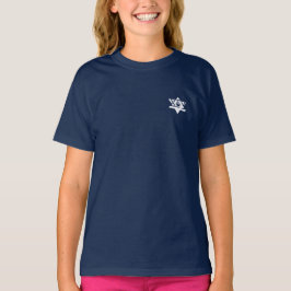 EJH T-shirt voor meisjes in blauw