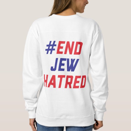 #EJH Vrouwenploeg in het wit Trui (Achterkant)