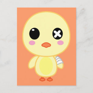 Ejiki de Chick Briefkaart