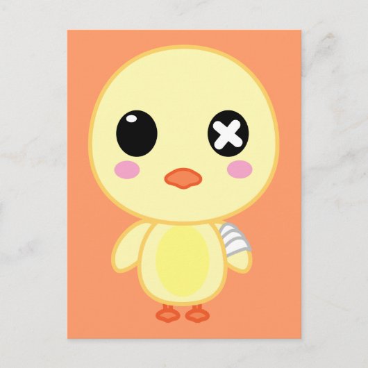 Ejiki de Chick Briefkaart (Voorkant)