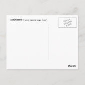 Ejipchins Briefkaart (Achterkant)