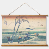 Ejiri in Suruga Hokusai Ukiyo-e Japanse kunst Hangend Wandkleed (Voorkant)