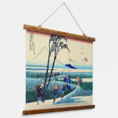 Ejiri in Suruga Provincie Katsushika Hokusai 1832 Hangend Wandkleed (Gebogen)