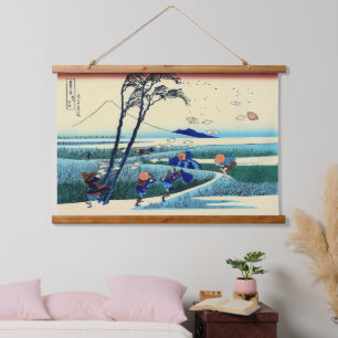 Ejiri in Suruga Provincie Katsushika Hokusai 1832 Hangend Wandkleed