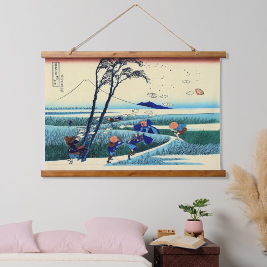 Ejiri in Suruga Provincie Katsushika Hokusai 1832 Hangend Wandkleed (Slaapkamer)