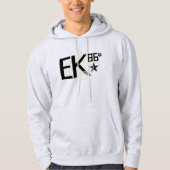 EK86 BLK LOGO HOODIE (Voorkant)