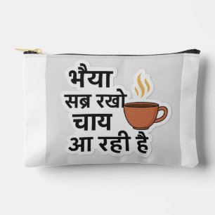 Ek Cup Chai Aur Tum – Hindi Chai Love Sticker   De Etui