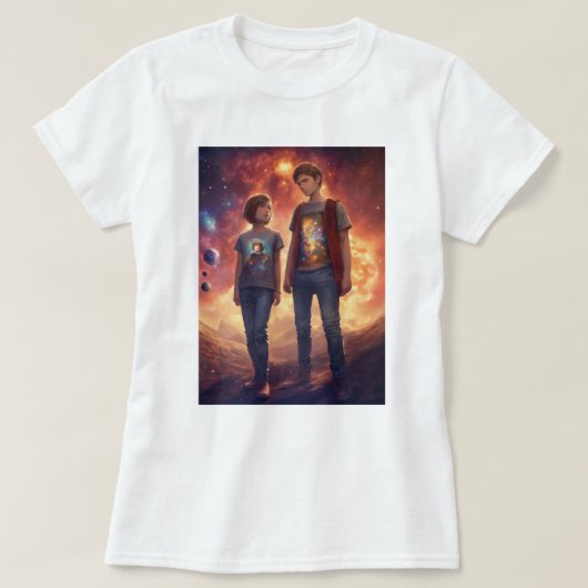 Ek Kahani Safed Rang Mein T-shirt (Design voorkant)