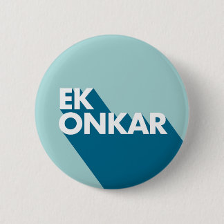 Ek Onkar Contemmodern SIkh Badge Ronde Button 5,7 Cm
