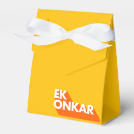 Ek Onkar Contemmodern SIkh Favor Box Bedankdoosjes