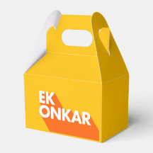 Ek Onkar Contemmodern SIkh Favor Box