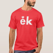 EK Poolse achternaam Tshirt (Voorkant)