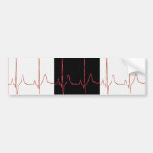 EKG BUMPERSTICKER (Voorkant)