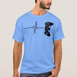 EKG-gamer met codecoder voor gaminggamer T-shirt