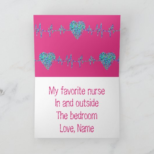 EKG hartlijn Kaart (Binnen)