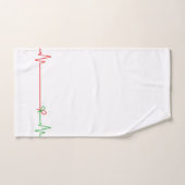 EKG Heart Beat - het leven gaat door Bad Handdoek (Handdoek)