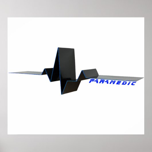 EKG Paramedic Poster (Voorkant)