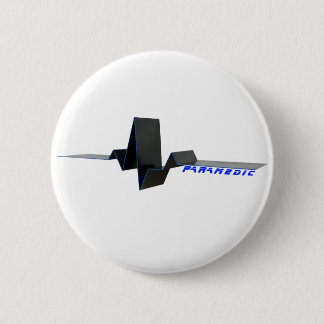 EKG Paramedic Ronde Button 5,7 Cm