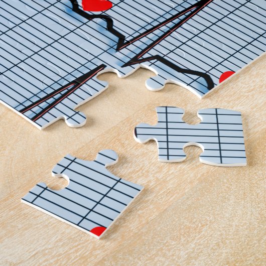 EKG Strips Legpuzzel (Zijkant)