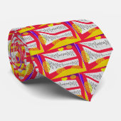 EKG-STROPDAS met Artsy V-Fib EKG Strip Stropdas (Opgerold)