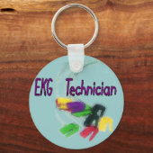EKG-technicus Gifts Sleutelhanger (Voorkant)