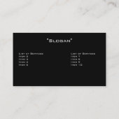 EKG Visitekaartje (Achterkant)