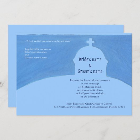 Ekklisia Kaart (Voorkant / Achterkant)