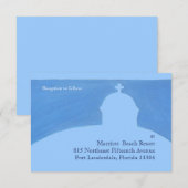 Ekklisia Reception Kaart (Voorkant / Achterkant)