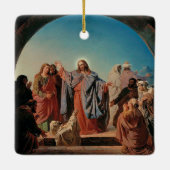 Ekman - Jezus wekt Lazarus Keramisch Ornament (Achterkant)