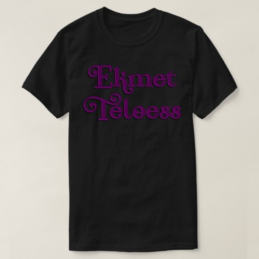 Ekmet Teloess T-shirt (Design voorkant)