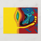 ekos crimped Briefkaart (Voorkant)