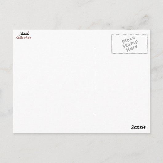 ekos window Briefkaart (Achterkant)