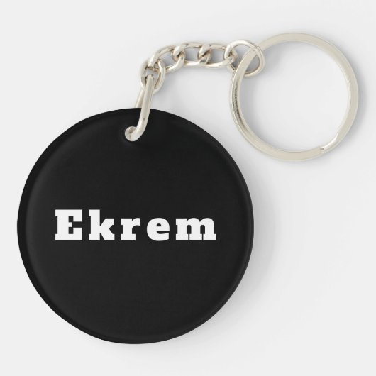 Ekrem Sleutelhanger (Achterkant)
