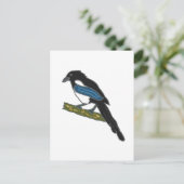 Ekster Briefkaart (Staand voorkant)