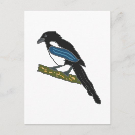 Ekster Briefkaart (Voorkant)