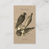 ekster en Jack Daw - Sepia Visitekaartje (Voorkant)
