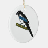 Ekster Keramisch Ornament (Rechts)