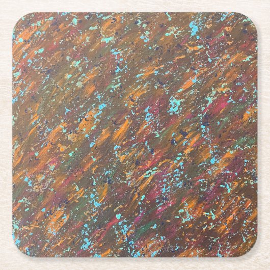 Ekster papier coaster kartonnen onderzetters (Voorkant)