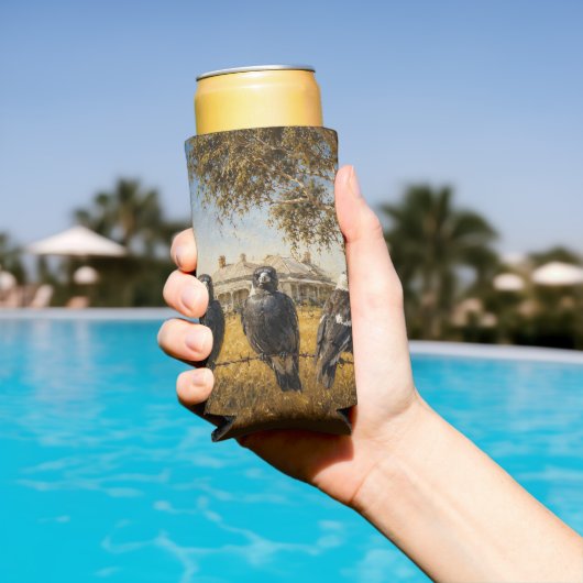 Eksters in de outback seltzer blikjeskoeler (Insitu Zwembad)