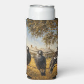 Eksters in de outback seltzer blikjeskoeler (Seltzer Voorkant)