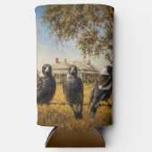 Eksters in de outback seltzer blikjeskoeler (Voorkant)