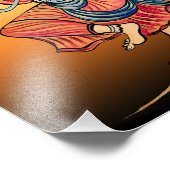 Ektara Baul Poster muur Hangende Fine Art(8 ''x12' (Hoek)