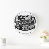 EKW C-36 grote klok acryl wandklok (Huis)