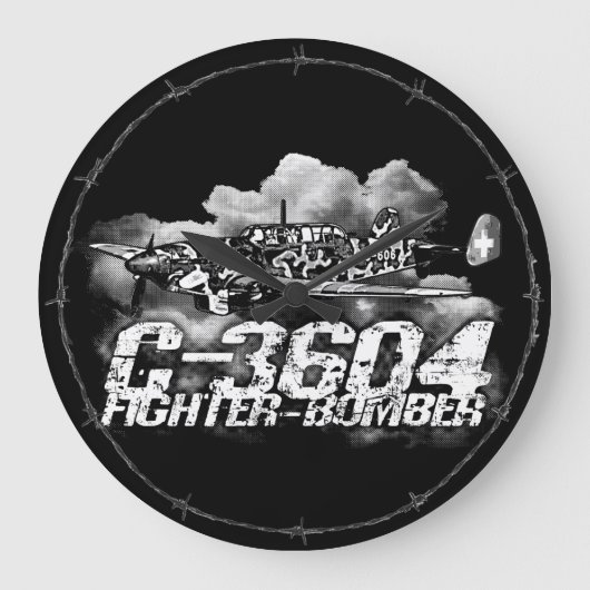 EKW C-36 Wallklokken Grote Klok (Voorkant)