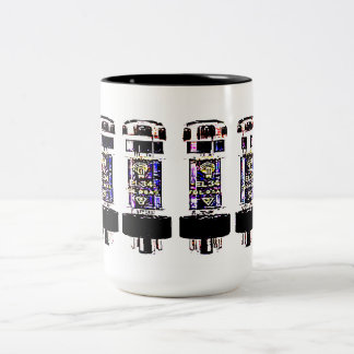 EL 34 Tubes Tweekleurige Koffiemok
