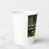 El Abismo Azul y Verde Papieren Bekers (Rechts)