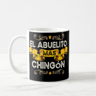 El Abuelito Mas Chingon Funny Mexican opa Koffiemok