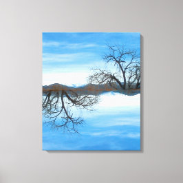 El Abuelo del Cielo Blauw canvas Print